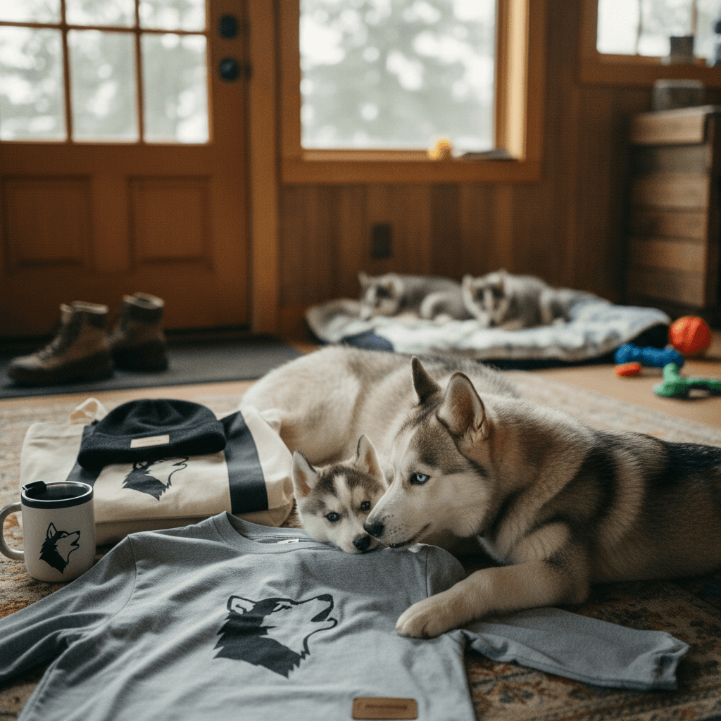 Shadow Husky Rescue Merchandise