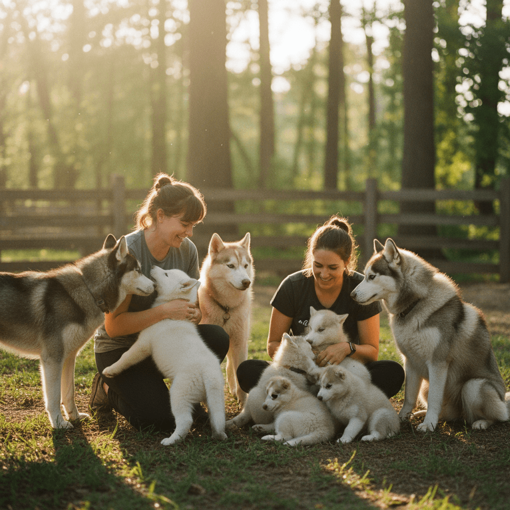 Join the Shadow Husky Rescue pack