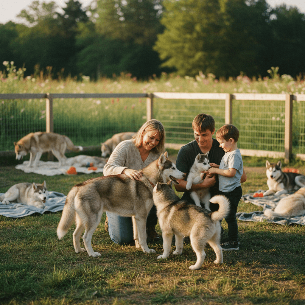 Ready to find your husky
