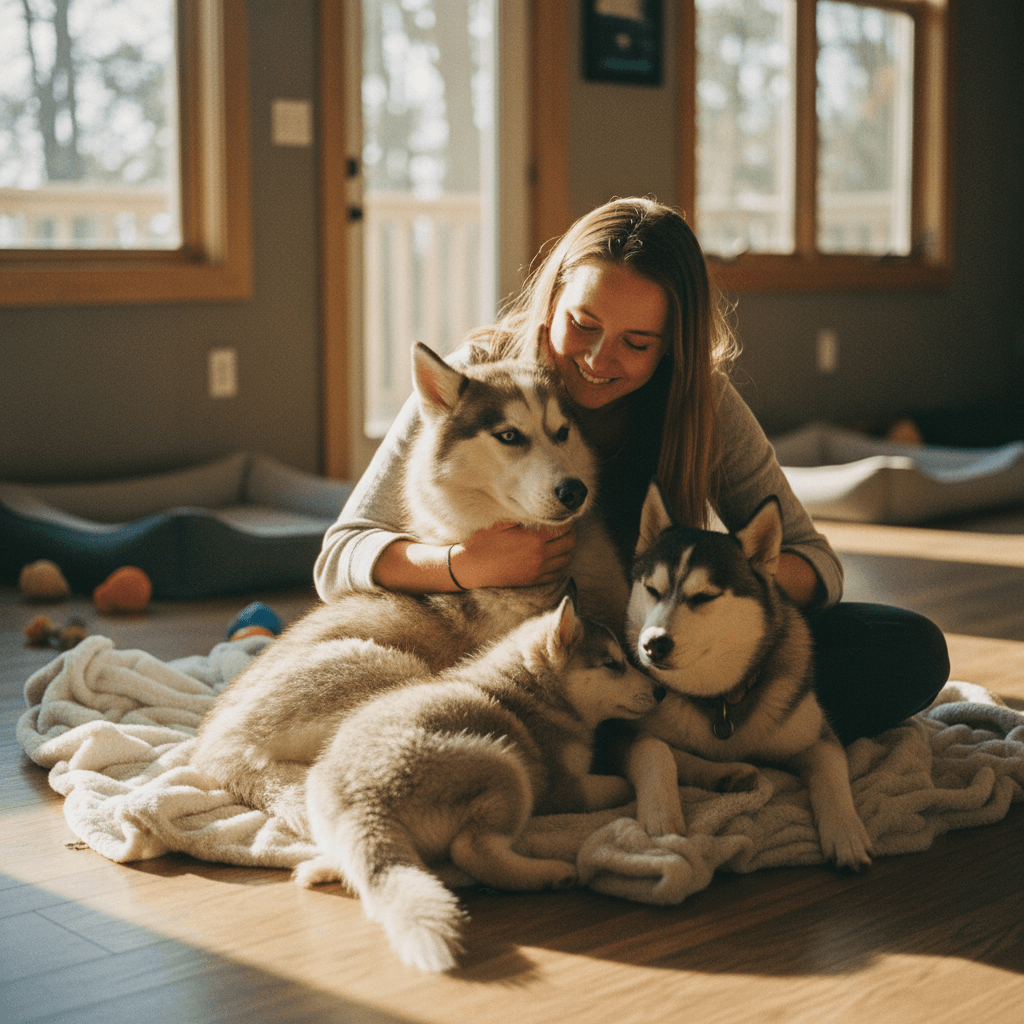 Foster a Husky with Shadow Husky Rescue
