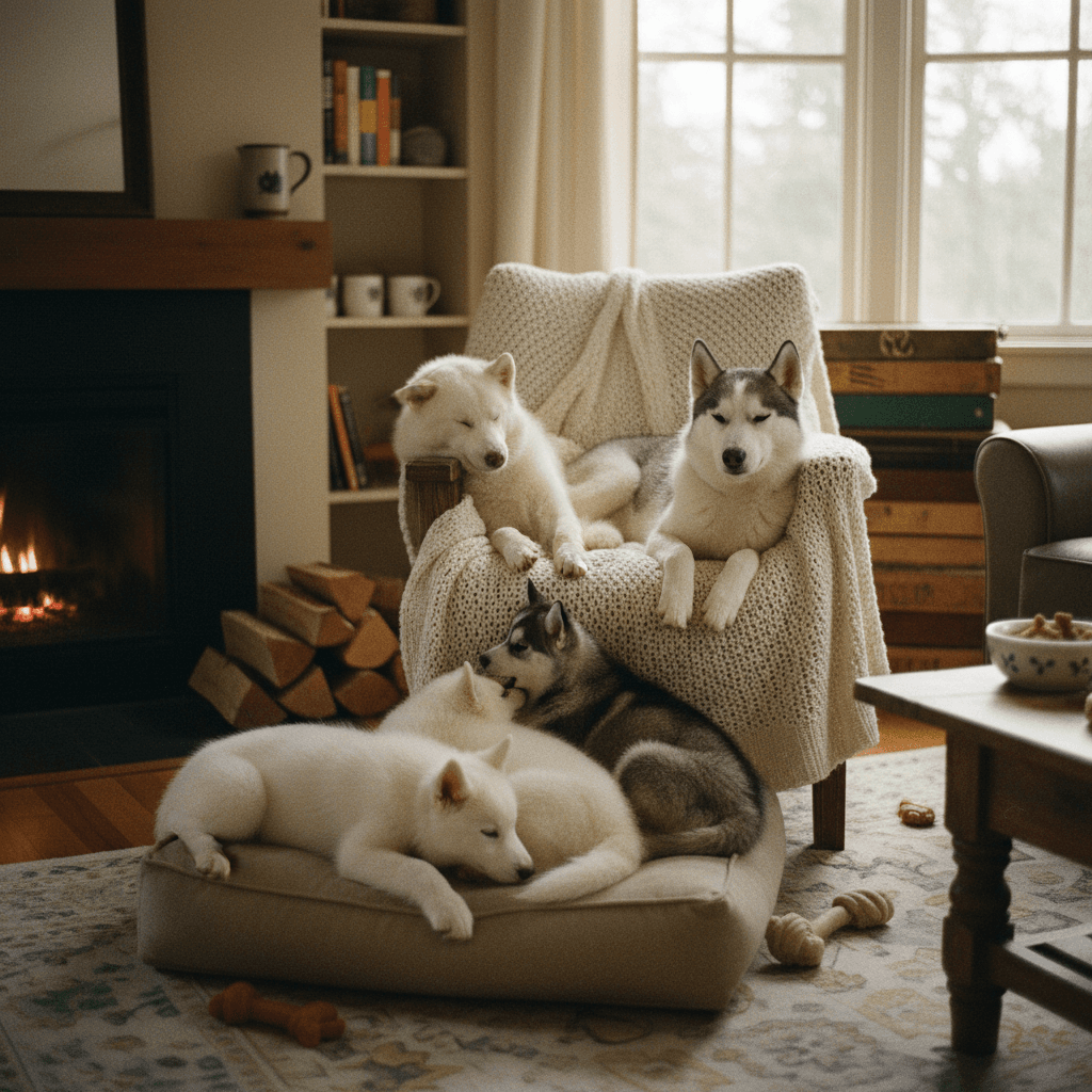 Foster a husky in Southern California