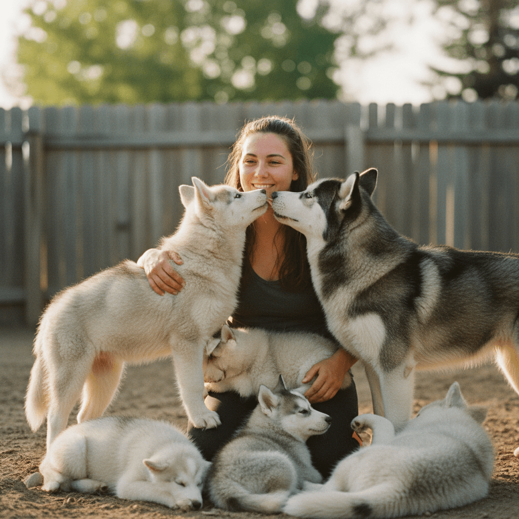 Tim McVicker rescuing Shadow the Husky — the story that started it all